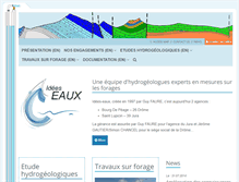 Tablet Screenshot of ideeseaux.com